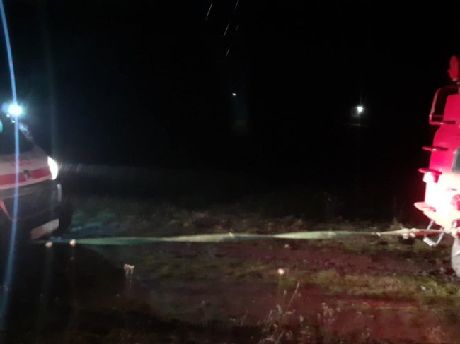 На Волині «швидка» злетіла в кювет 