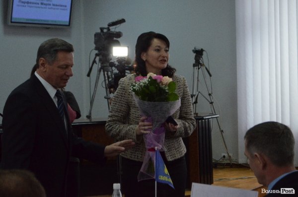 У Луцькраді представили нового депутата. ФОТО