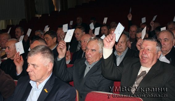 На Волині одноголосно обрали старого нового голову ветеранської облорганізації