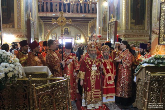 Очільник УПЦ МП відвідав Зимненський монастир