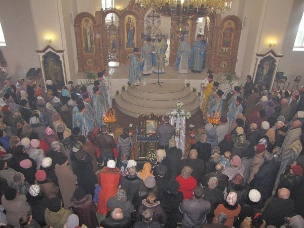 Як у ковельському соборі відзначали Благовіщення. ФОТО. ВІДЕО