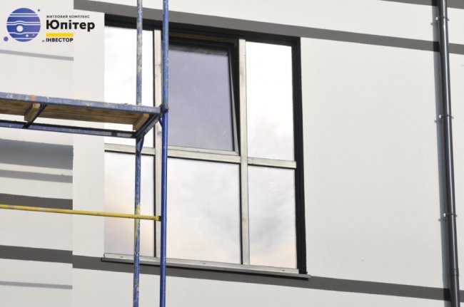 У другому будинку ЖК «Юпітер» — у розпалі внутрішні роботи*