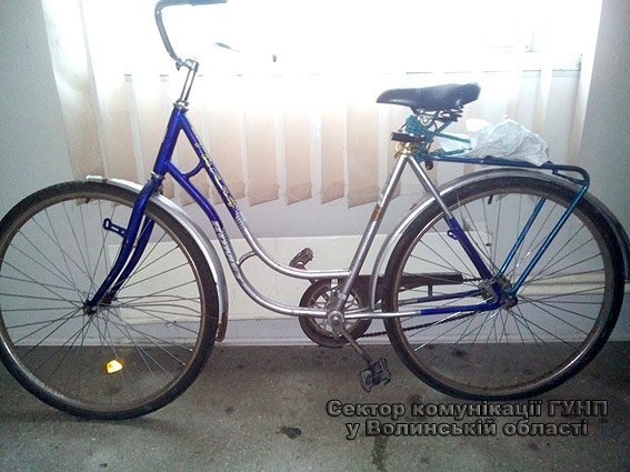 На Ковельщині затримали злодія, який крав велосипеди.ФОТО