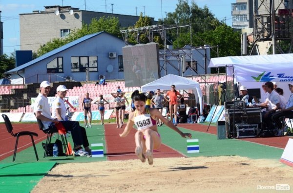 Чемпіонат України з легкої атлетики у Луцьку. Відкриття. ФОТО