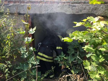 У волинському місті горів льох