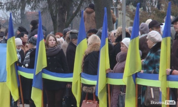 Марш миру «Я - Волноваха» у Нововолинську. ФОТО