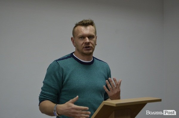 Положинський у Луцьку закликав молодь прийти на вибори. ФОТО