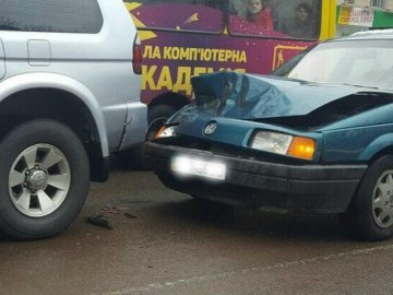 У центрі Луцька – аварія, водії роз’їхалися «по європротоколу»