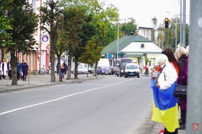 У Володимирі попрощалися із військовим з Харківщини Дмитром Будневським