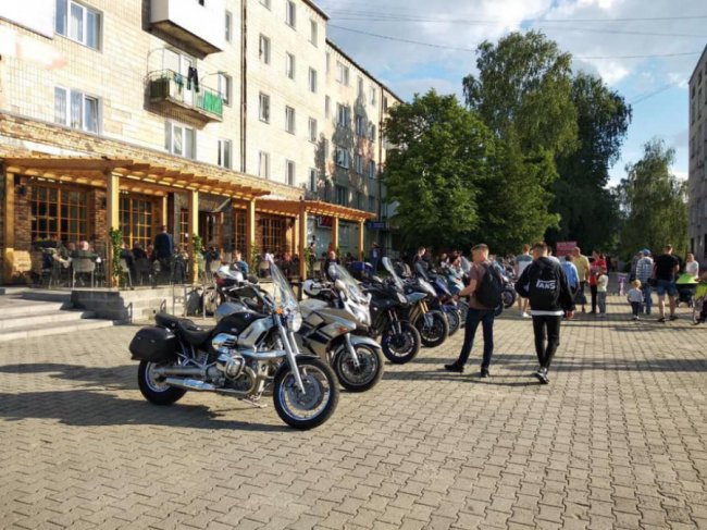 Байкери з Польщі та Білорусі відвідали Ковель. ФОТО