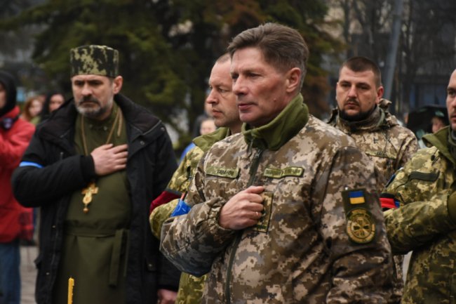 У Луцьку провели в останню путь ще одного Героя. ФОТО