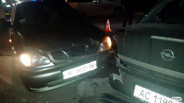 На Волині за годину - дві ДТП. ФОТО. 