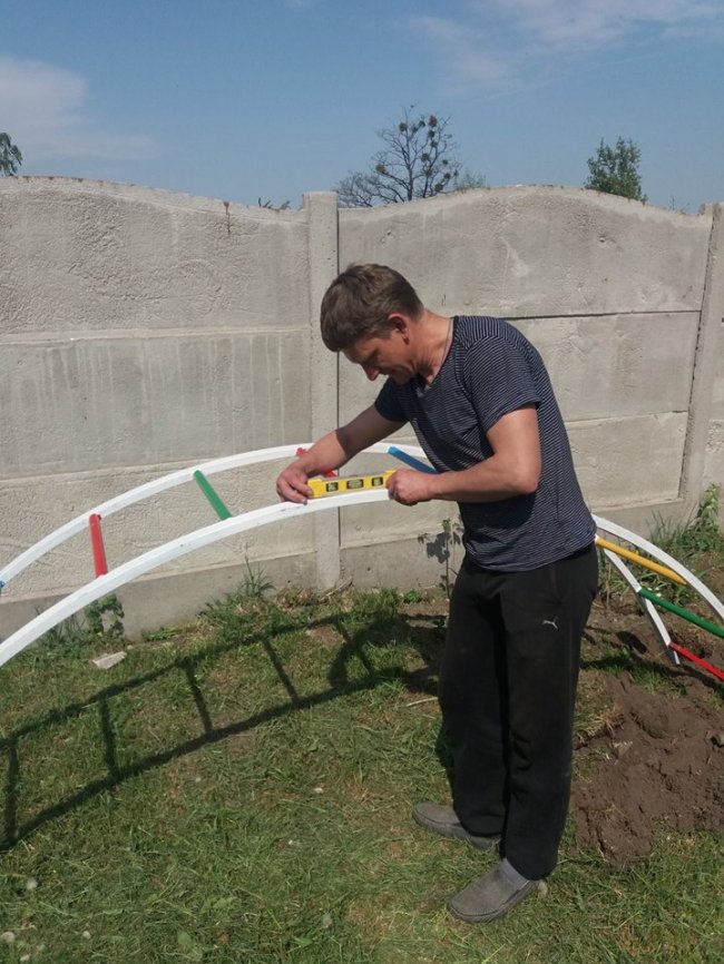 У селі під Луцьком облаштовують церковний сквер. ФОТО