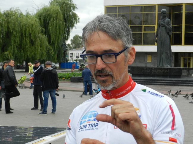 У Луцьку побував відомий інженер-винахідник. ФОТО