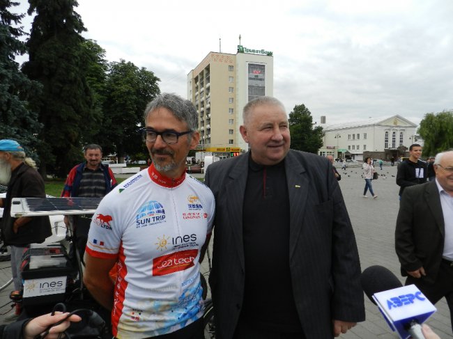 У Луцьку побував відомий інженер-винахідник. ФОТО