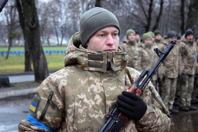 У Луцьку склали присягу мобілізовані прикордонники. ФОТО