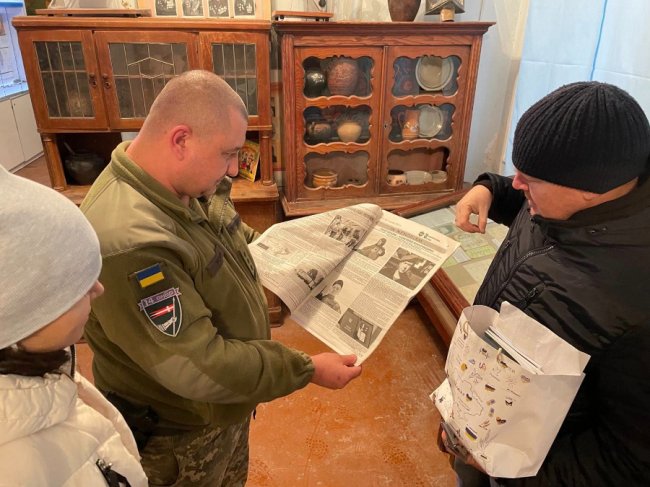 У музеї селища на Київщині відкрили експозицію, присвячену волинській 14 ОМБр. ФОТО