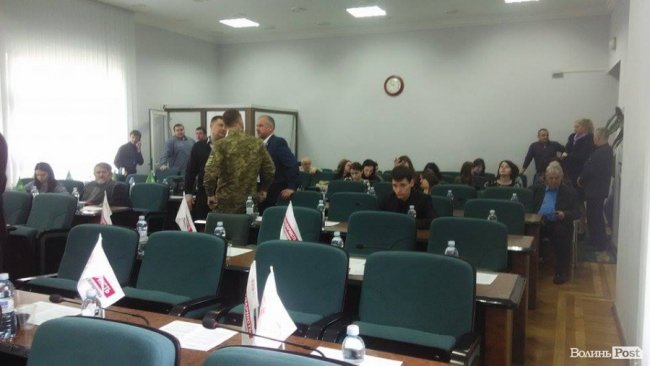 20-а сесія Луцької міськради. АРХІВ