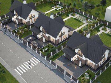 У селі під Луцьком «Інвестор» зводить комплекс приватних будинків*