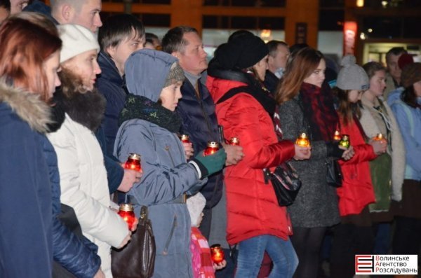 Луцьк: вшанували Небесну Сотню