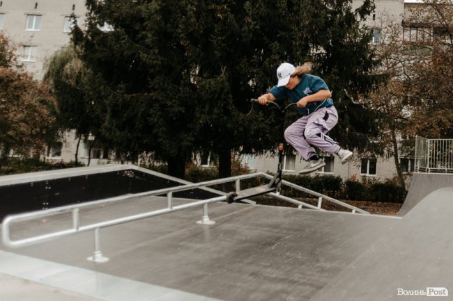 У Луцьку відкрили перший урбан-парк «Молодіжний». ФОТОРЕПОРТАЖ