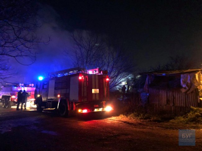 У Нововолинську – пожежа у господарській споруді. ФОТО