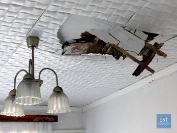 У селі на Волині в медпункті обвалилась стеля