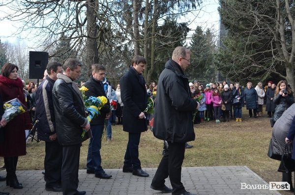 У Луцьку вшанували пам'ять  Василя Мойсея. ФОТО