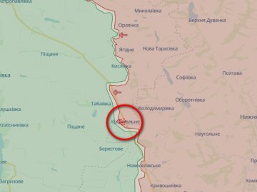 ЗСУ відійшли від села Крохмальне