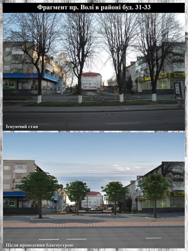 Як може виглядати реконструйований проспект Волі. ФОТО