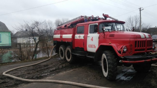 Село на Волині постраждало від підтоплення