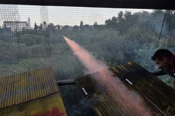 Ракетна війна на святкуванні Пасхи. ФОТО