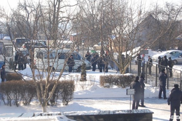 Волинська ОДА: штурм, який не відбувся. ФОТОРЕПОРТАЖ