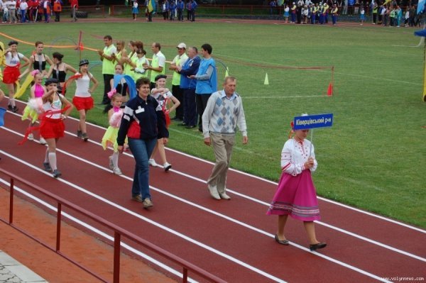 На Волині відбувся фестиваль спорту. ФОТО
