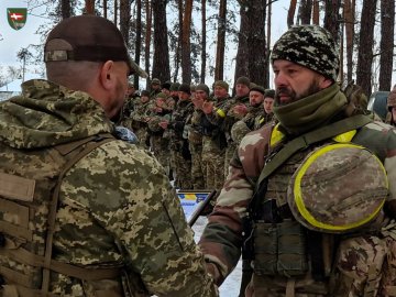 День сержанта: бійців волинської ОМБр відзначили нагородами. ФОТО