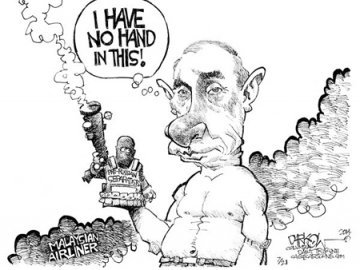 «Кривавий» Путін у світових ЗМІ. ФОТОЖАБИ