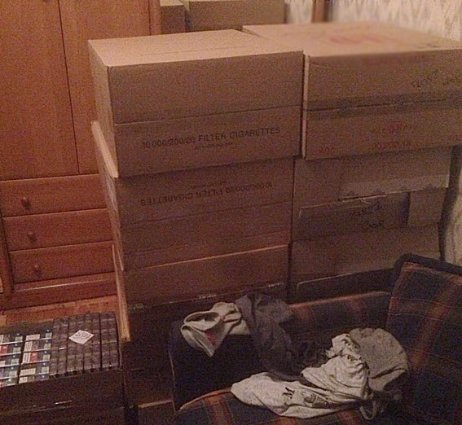 У Володимирі вилучили контрафактних цигарок на півмільйона гривень. ФОТО