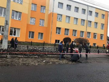 У Луцьку почали ремонтувати частину вулиці Богдана Хмельницького 