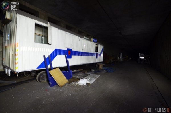 Cховище громадського транспорту в Бельгії. ФОТО