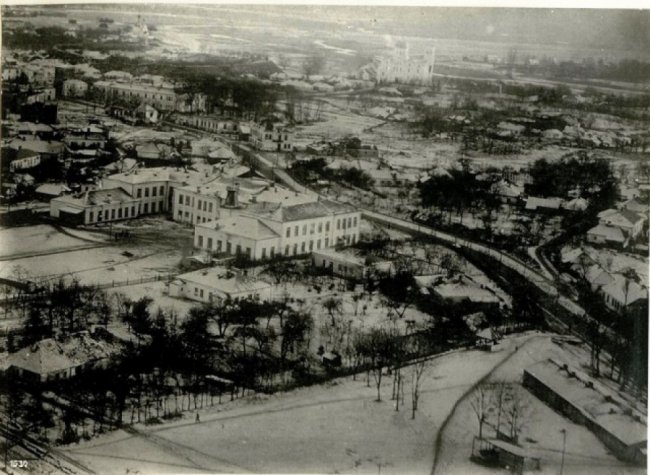 Зима у місті на Волині 100 років тому. ФОТО