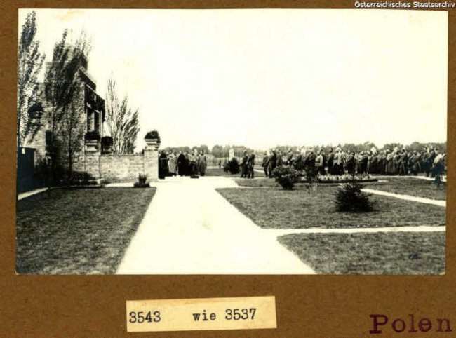 Молебень на меморіалі «Pro Patria», 1914-1918 рр.