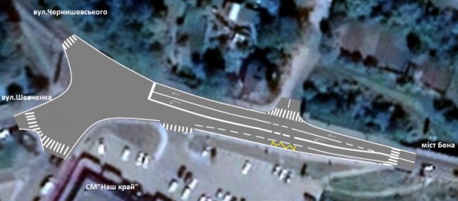 Затори на дорозі: лучани просять нанести розмітку. ФОТО