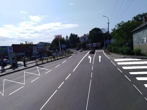 Затори на дорозі: лучани просять нанести розмітку. ФОТО