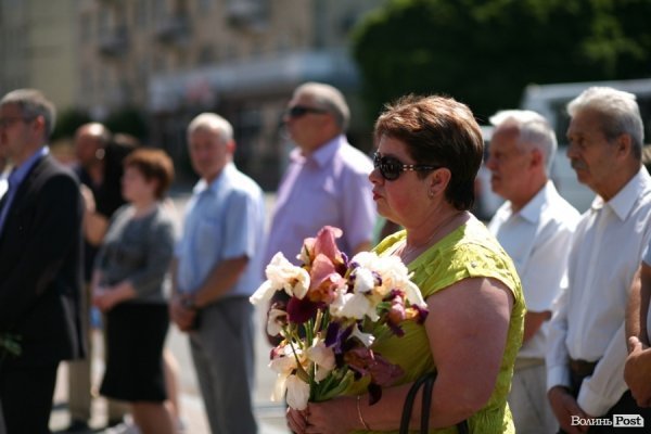 У Луцьку відбулося шевченківське віче. ФОТО