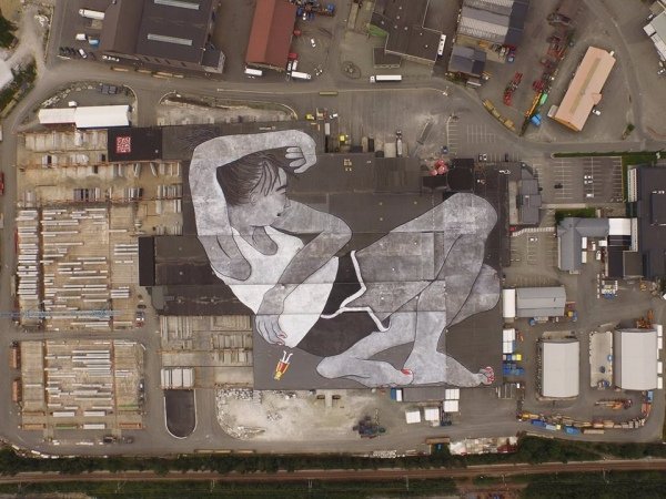 У Норвегії створили найбільший мурал у світі. ФОТО