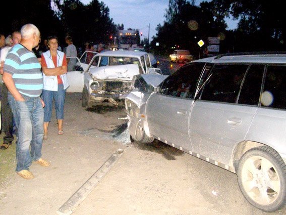На Волині колишній міліціонер вчинив аварію. ФОТО