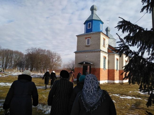 У церкві волинського села вперше молилися українською. ФОТО