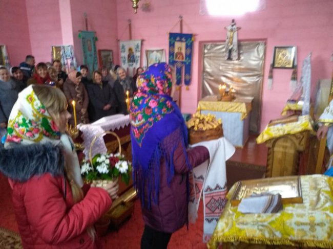У церкві волинського села вперше молилися українською. ФОТО