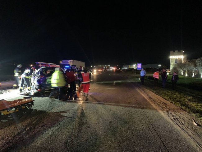 На Рівненщині зіткнулися 3 вантажівки та 2 легковики. ФОТО