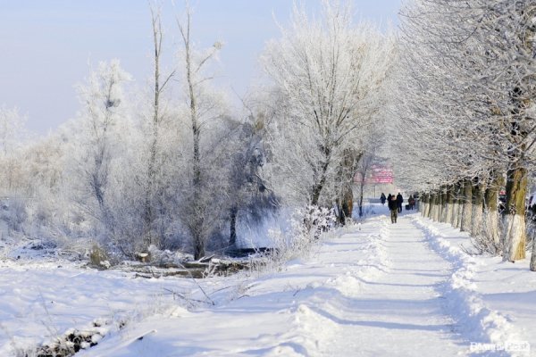 Фото зимового Луцька 